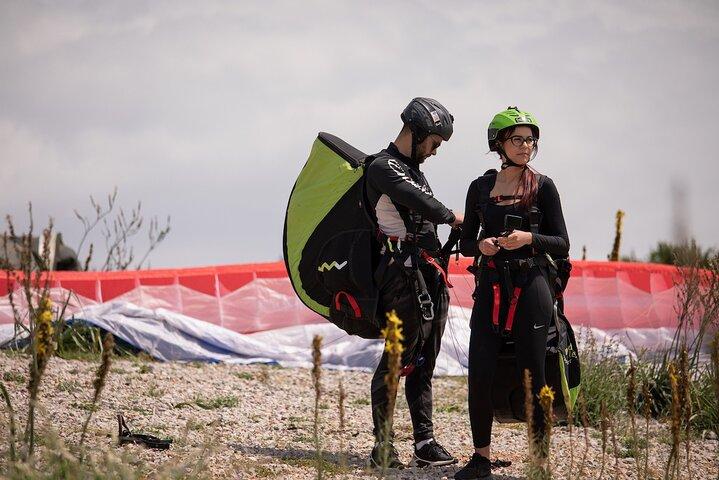 Tandem paragliding tur i Budva Montenegro