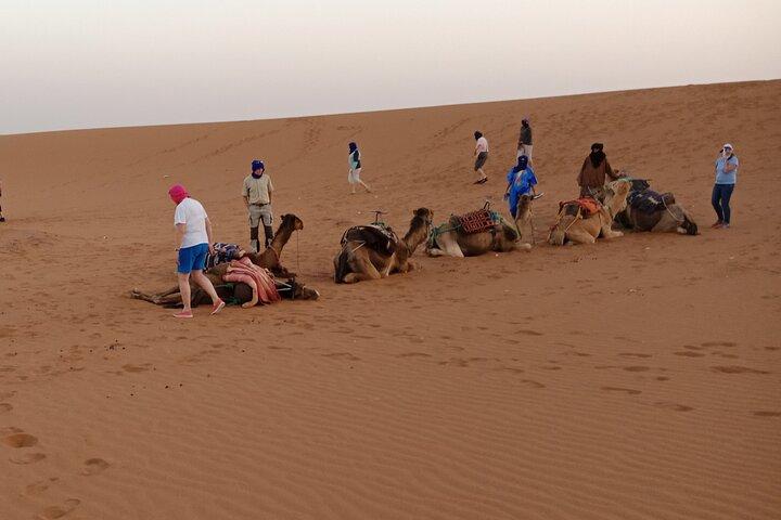 5 dages ørkentur fra MARRAKECH til den magiske ERG CHIGAGA