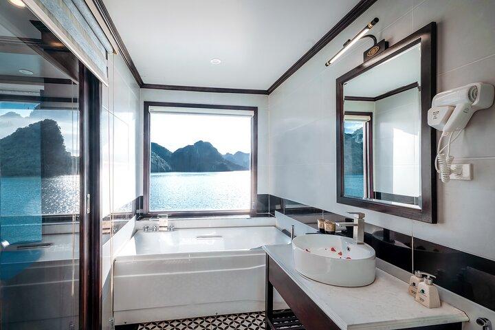 Rosa Cruise 2-day Explore Halong Bay and Lan Ha Bay from Hanoi