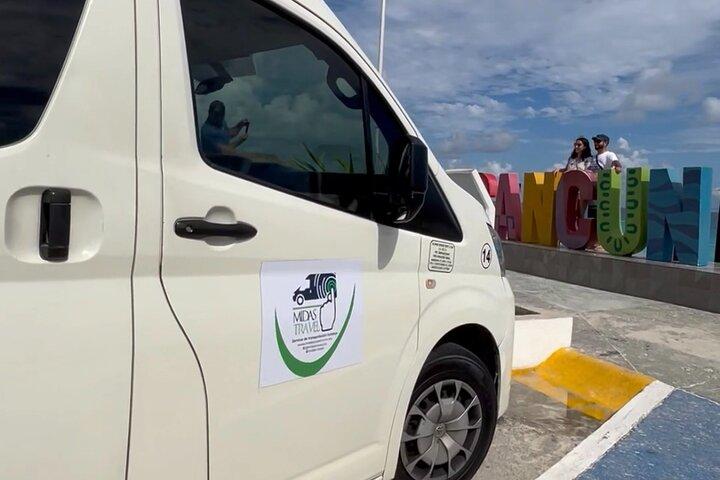 ATOカンクンからホテルゾーンへのプライベート送迎