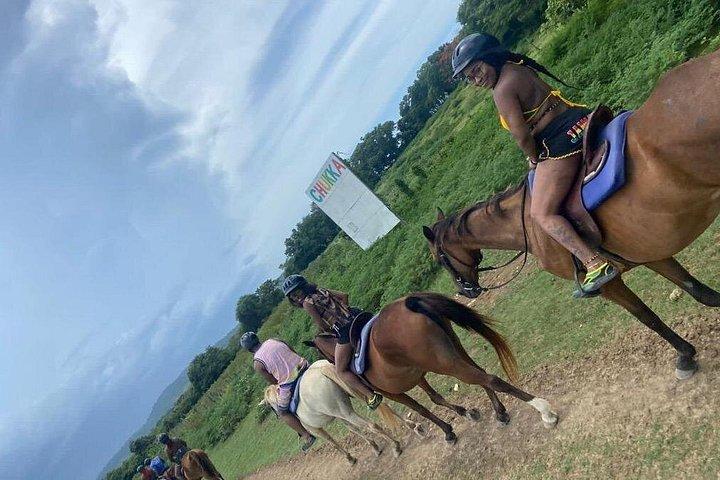 Horseback Riding, ATV and Ocean Zip lining combo from Montego Bay