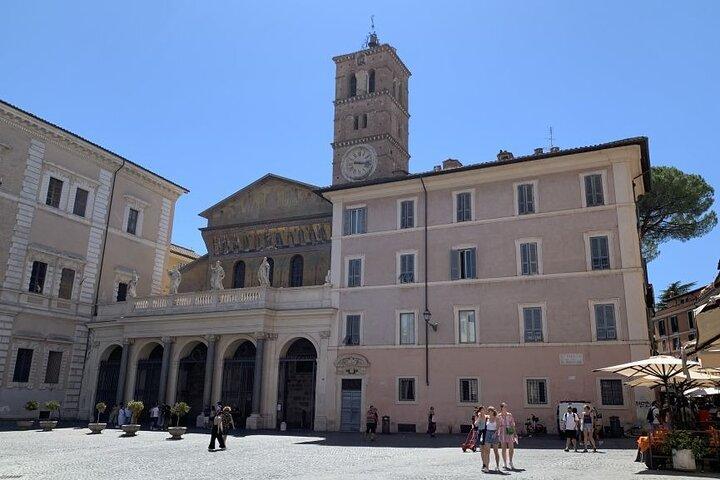2 timmars guidad vandringstur i Trastevere och judiska gettot