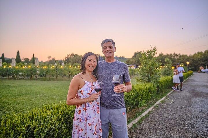 Exklusive Weinguttour mit Verkostung und Abendessen im Chianti-Weingut