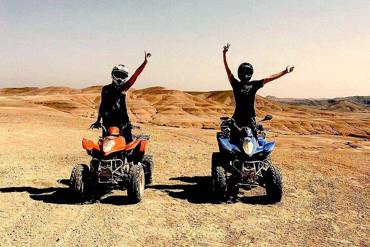 Package Agafay with Quad Camel Swimming Pool and Dinner Show