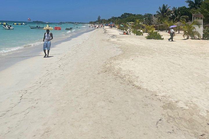 Negril Seven Miles Beach, snorkling, bådtur, Ricks Cafe Combo