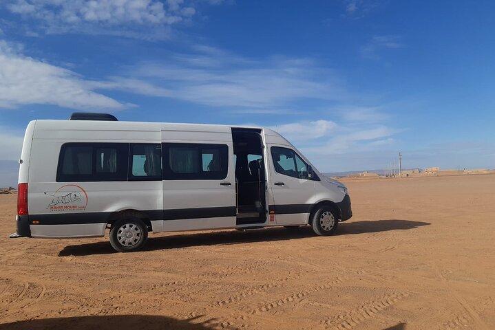 Viaje de 3 días al desierto de Merzouga desde Ouarzazate, hotel, campamento de lujo