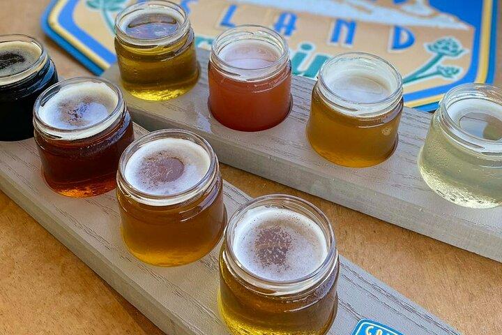 Tour del birrificio Galveston Island Brewing con degustazione di birra
