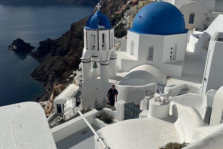 Visita guiada privada de 6 horas en Santorini !!!