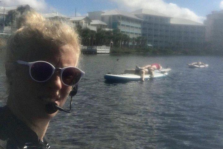 Private Floating Yoga with Coach in Panama City Florida