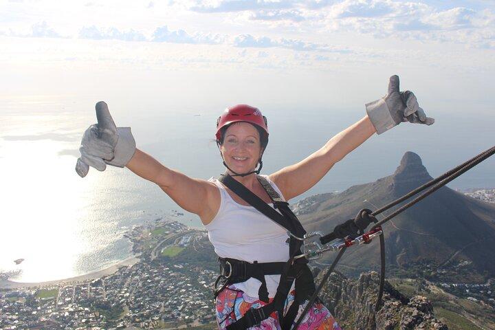 1 - Expérience de descente en rappel de Table Mountain