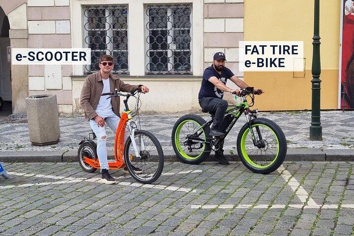 Live-Guided e-Scooter Tour i Prags gamle bydel, 60 min