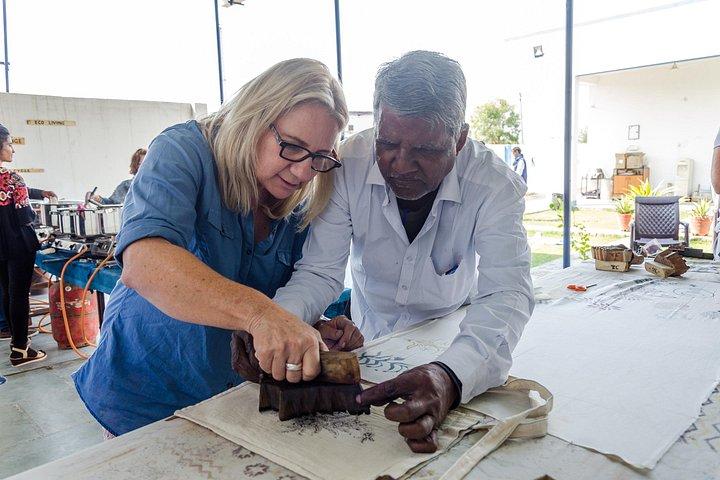 Natural Dye Block Printing Workshop