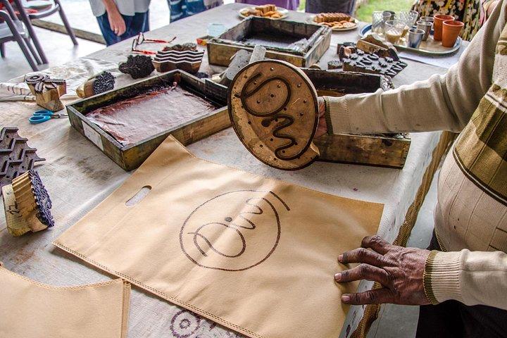 Natural Dye Block Printing Workshop