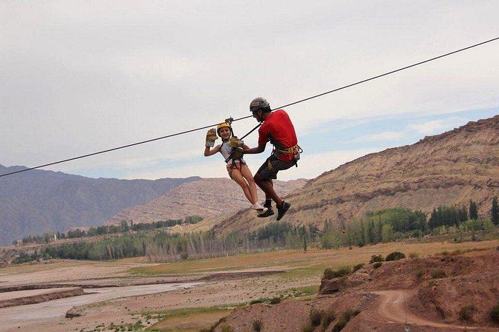 Zipline Adventure: Exploring Potrerillos Valley