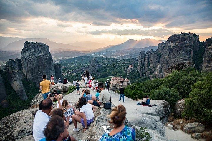 Majestic Sunset Meteora Tour mit lokalem Guide