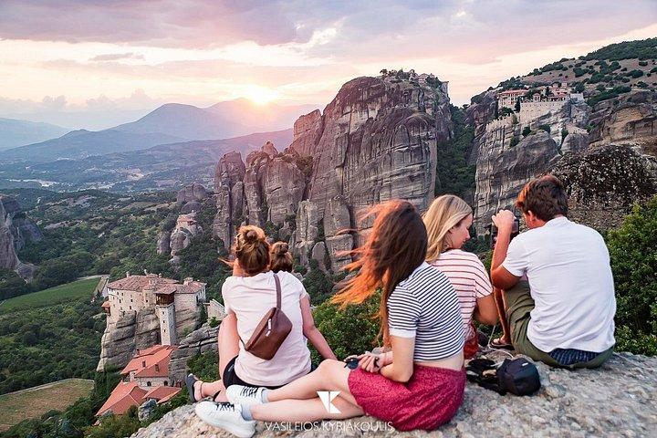 Majestic Sunset Meteora Tour mit lokalem Guide