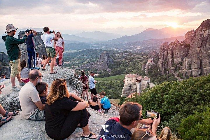 Majestic Sunset Meteora Tour mit lokalem Guide