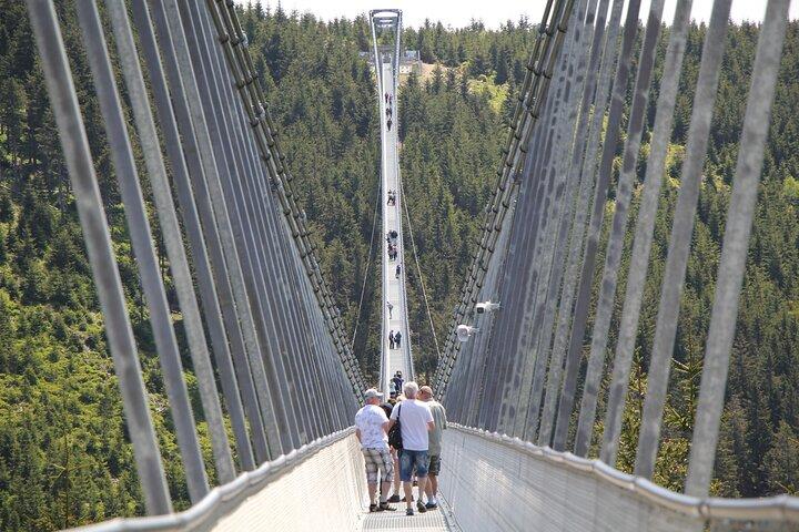 Fra Prag: Sky Bridge721 & The Sky Walk Tour Heldags Epic Trip