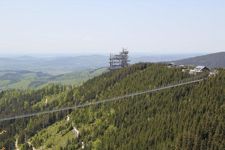 プラハ発：スカイブリッジ721とスカイウォークツアーの1日ツアー