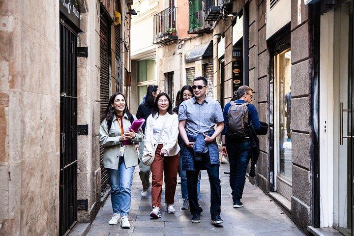 Barcelona Picasso-museet och vandringstur