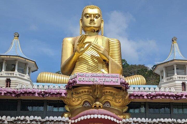 Excursão de dia inteiro a Dambulla, Sigiriya, Safari de elefantes saindo de Colombo