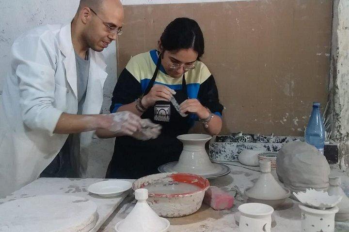 Private Pottery Class in Fez: Hands-On Moroccan Ceramics Workshop