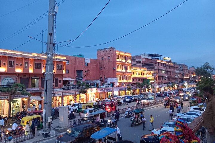 Jaipur@Twilight Guidad rundvandring i Heritage City med matprovning