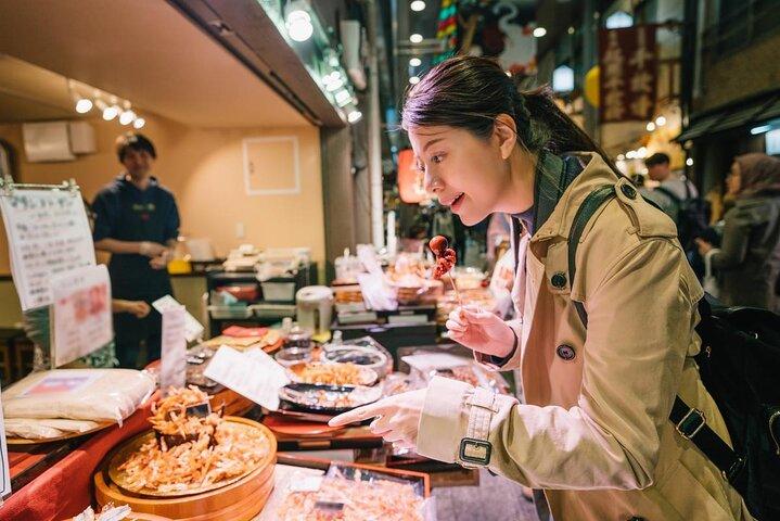 Tour privado a pie culinario Kyoto Gion y Pontocho