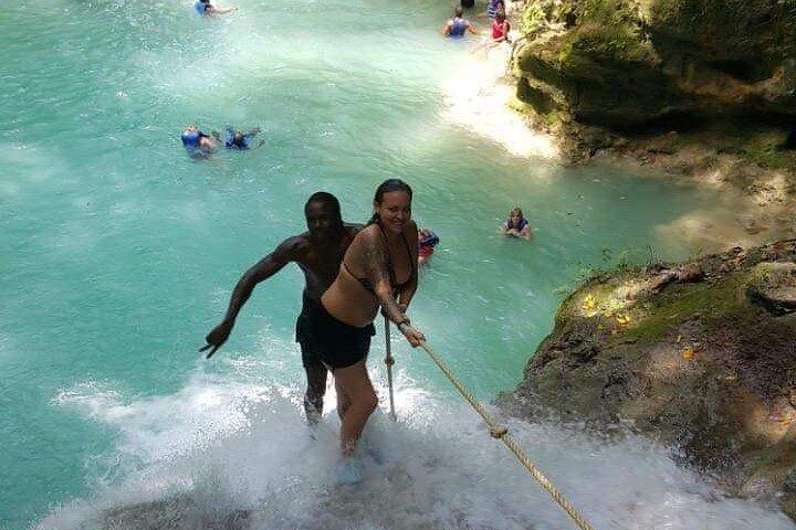 Privé Blue Hole-tour vanuit Montego Bay