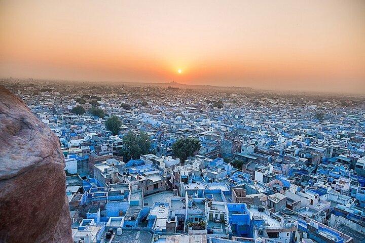 Viagem a Jodhpur com estadia, guia, passeio pela cidade azul com refeições