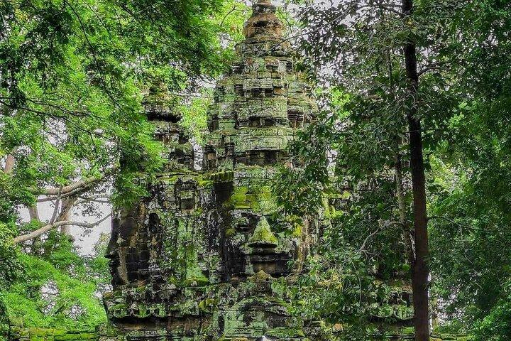 Angkor Wat, antica capitale di Angkor Thom, tempio di Ta Promh