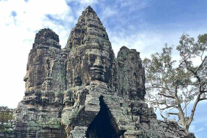 Angkor Wat, antica capitale di Angkor Thom, tempio di Ta Promh