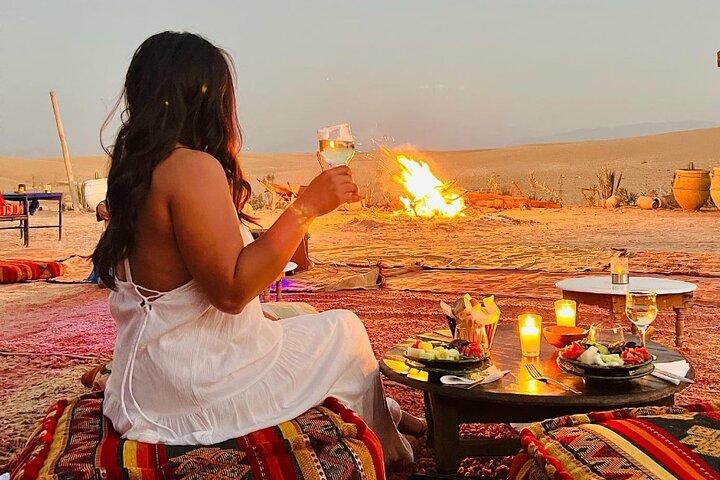 Thrilling Quad Adventure & Dinner Under the Agafay Desert Stars .