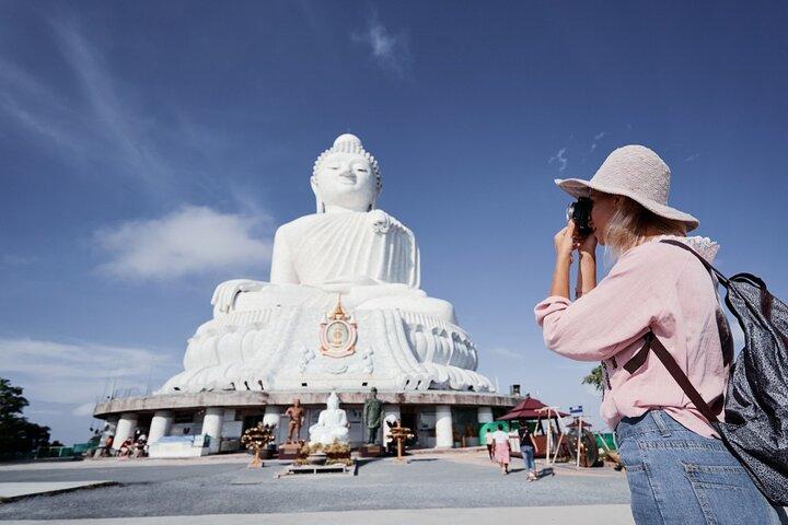 Guided Phuket Cultural Sightseeing Tour med Elephant Watching