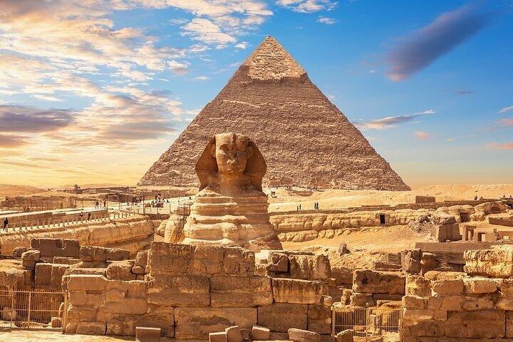 Volledige dagtour Piramides van Gizeh, Sfinx, Saqqara & Memphis