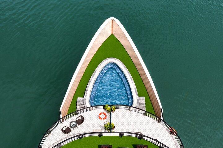 Doris Cruise Croisière 5 étoiles 2 jours pour visiter la baie d'Halong Lan Lan Bay balcon privé