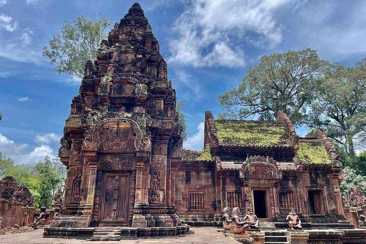 Fiume Kbal Spean Lingar, tempio Banteay Srei e tour Pre Rup
