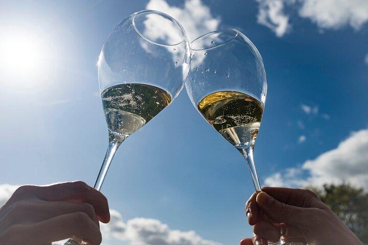 Bubble Champagne Tour från Epernay (Halvdagstur för liten grupp)