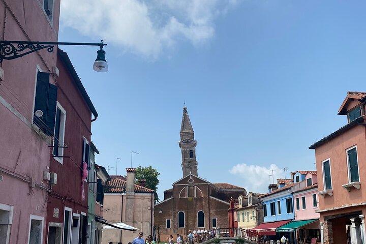 Excursão de barco particular para Murano e Burano saindo de Veneza