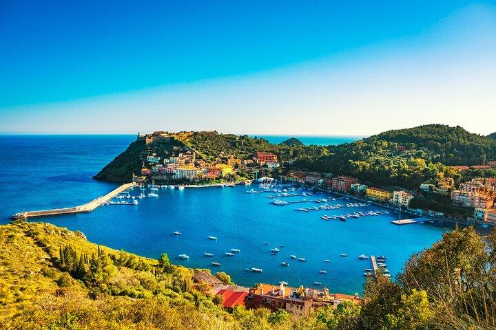 Heldags privat tur från Rom till Mt Argentario Porto Ercole
