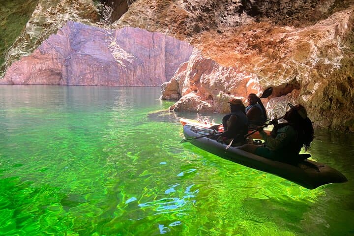 Emerald Cave Kayak Tour with Wildlife, Swim and Shuttle Option