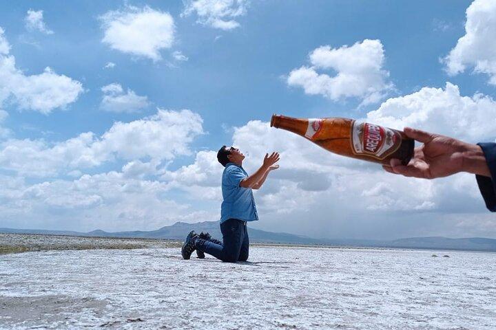 Excursion d'une journée complète aux Salinas du lac salé d'Arequipa
