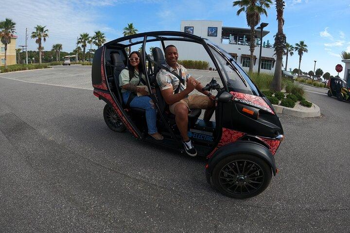 Tour guiado por Arcimoto FUV na Ilha Amélia