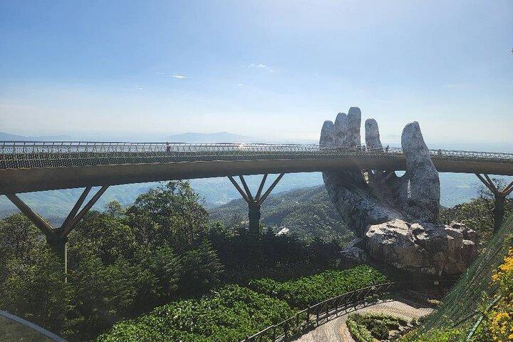 Golden Bridge- Marble Mountain- Monkey Mountain do Hotel em Hue-Da Nang-Hoi An