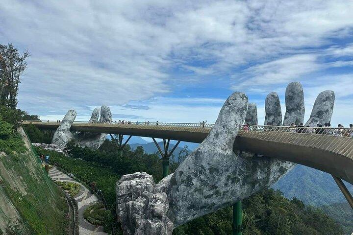 Excursão privada à Golden Bridge Ba Na Hills a partir de hotéis em Hue - Da Nang -Hoi An City