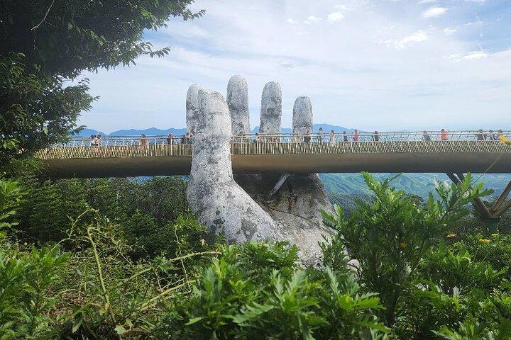 My Son Sanctuary＆Golden Bridge Ba Na Hills Via Cable Car Tour