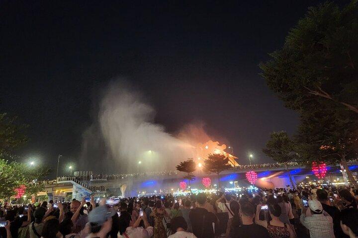 Dag en nachtleven Tour Da Nang stad met Marble Mountain, Monkey Mountain, Dragon Bridge
