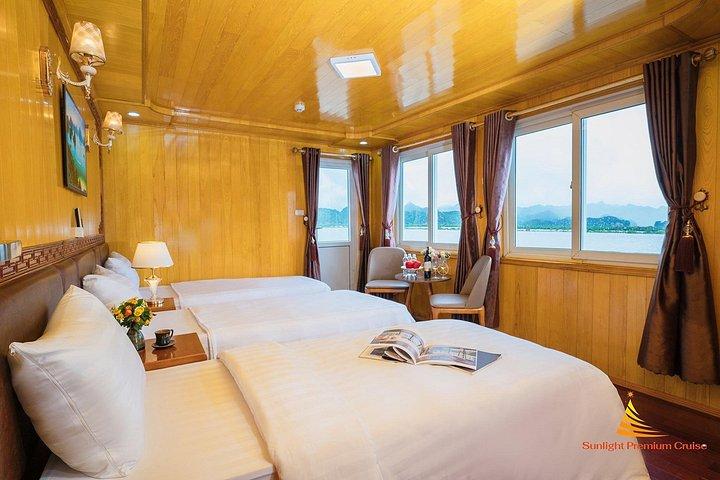 ハロン湾とランハ湾 1 泊 2 日、サンライト プレミアム付き
