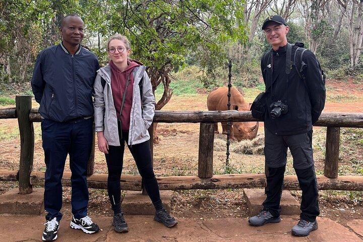 Privé safariwandeling, giraffencentrum en Bomas in Nairobi