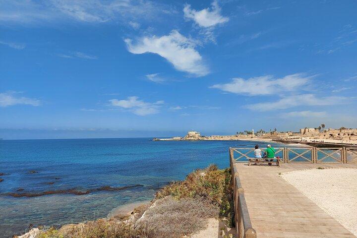 Tour privado: Cesarea, Haifa y el monte. Carmelo